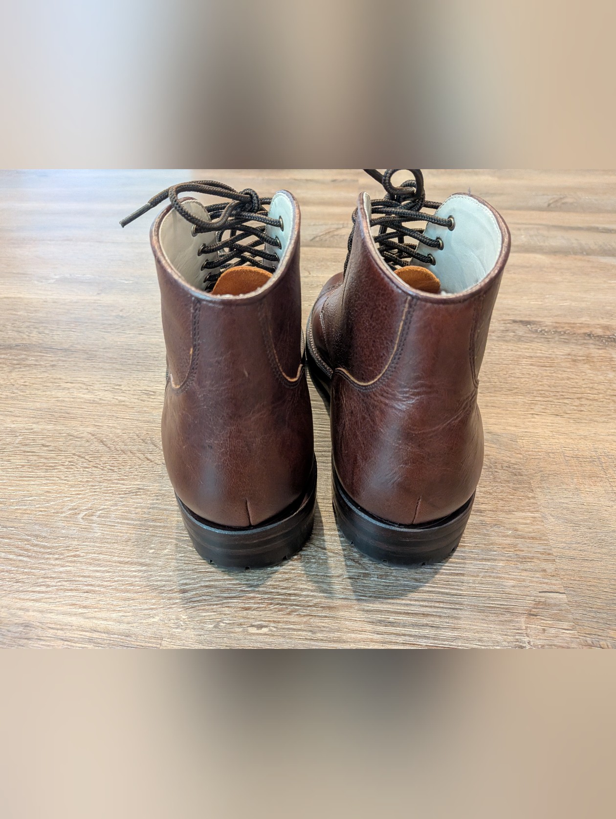 Grant Stone Garrison Boot In Crimson Kudu Leather Mens Size 9.5 E — image 5 of 8